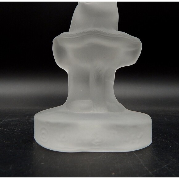 Walt Disney Productions Minnie Mouse Figurine Frosted Glass 5 Inch Italy - Picture 7 of 13